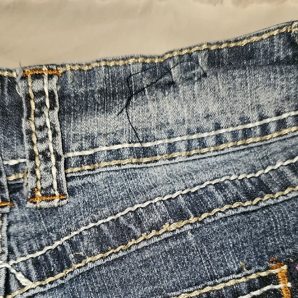 Angels Stylish Blue, Boot Cut Jeans - Picture 12 of 13